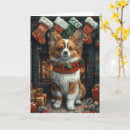 Search for papillon christmas cards Pet