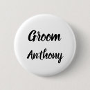 Search for white wedding badges For him