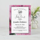 Search for for her 50th birthday invitations Botanical