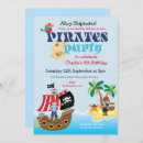 Search for pirate birthday invitations Treasure