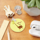 Search for giraffe rounded key rings Jungle