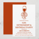 Search for retirement birthday invitations Modern