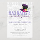 Search for mad hatter bridal shower invitations Pink