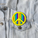 Search for peace sign badges 60s