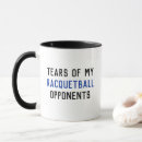 Search for racquetball mugs Racketball