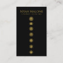 Search for chakra business cards Spiritual coach