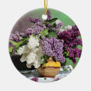 Search for lilac flower christmas tree decorations Bouquet