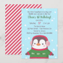 Search for penguin seasonal invitations Funny