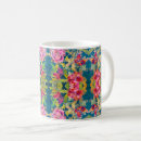 Search for kaleidoscope pattern mugs Red