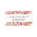 Search for pink and black return address labels Script