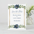 Search for elegant christmas wedding save the dates Dusty blue