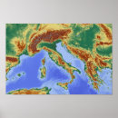Search for italy map posters Europe