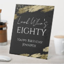 Search for gold 80th birthday party decor Elegant