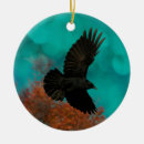 Search for blackbird christmas tree decorations Crow