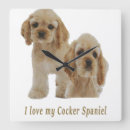 Search for cocker spaniel clocks Animals