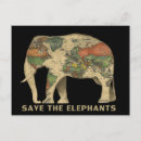 Search for elephant postcards Save the elephants