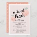 Search for peach and pink baby shower invitations Mother to be