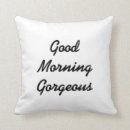 Search for good morning cushions White