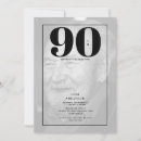 Search for 90 year old birthday invitations Ninety