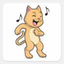 Search for cat music stickers Kitten
