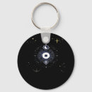 Search for sun and moon key rings Black