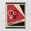 Search for feminist postcards Political
