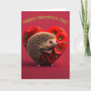Search for hedgehog valentines day cards Hedgie