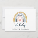 Search for rainbow baby girl shower invitations Boho
