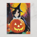 Search for witch pumpkin postcards October