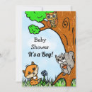 Search for forest friends baby shower invitations Fox
