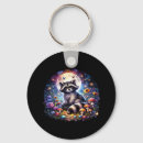 Search for cute raccoon key rings Fantasy