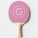 Search for monogram ping pong paddles Rose gold
