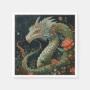 Search for oriental napkins Dragon