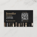 Search for black red gold business cards Stylist