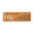 Search for our new address return address labels Rustic