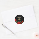 Search for round red rose stickers Classy