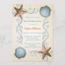 Search for adult nautical invitations Starfish