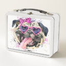 Search for pug lunch boxes Tongue