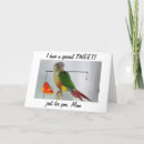 Search for parrot mothers day cards Canary