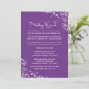 Search for royal scroll invitations Purple