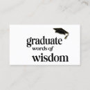 Search for college graduate business cards Modern