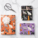 Search for cats wrapping paper White cat