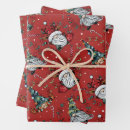 Search for gnomes christmas wrapping paper Fairy tale