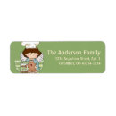 Search for cookie return address labels Baker