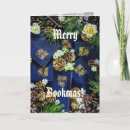 Search for librarian christmas cards Merry bookmas
