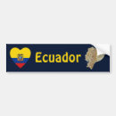 Search for ecuador bumper stickers Flag