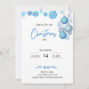 Search for bauble christmas invitations Blue