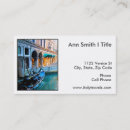 Search for venice business cards Canal