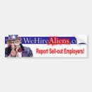 Search for invasive bumper stickers Alien