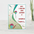 Search for divorce cards Party